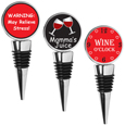 Mom Themed Wine Stoppers Set of 3 - Mamma's Juice and more